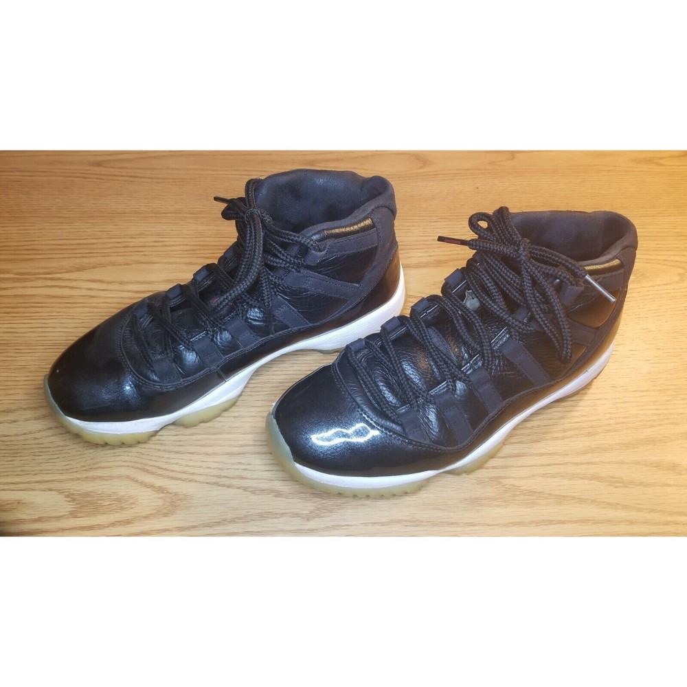 Nike Air Jordan 11 XI Retro 72-10 Space Jam Black White Red 378037-002 Men sz 8 - Picture 2 of 6